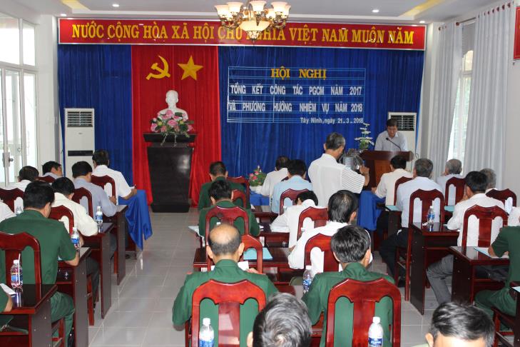 Tỉnh Tây Ninh triển khai Tổng kết công tác Phân giới Cắm mốc năm 2017 