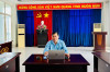Ông Nguyễn Thành Nhân - Phó Giám đốc tham dự Tọa đàm trực tuyến  tại điểm cầu Sở Ngoại vụ