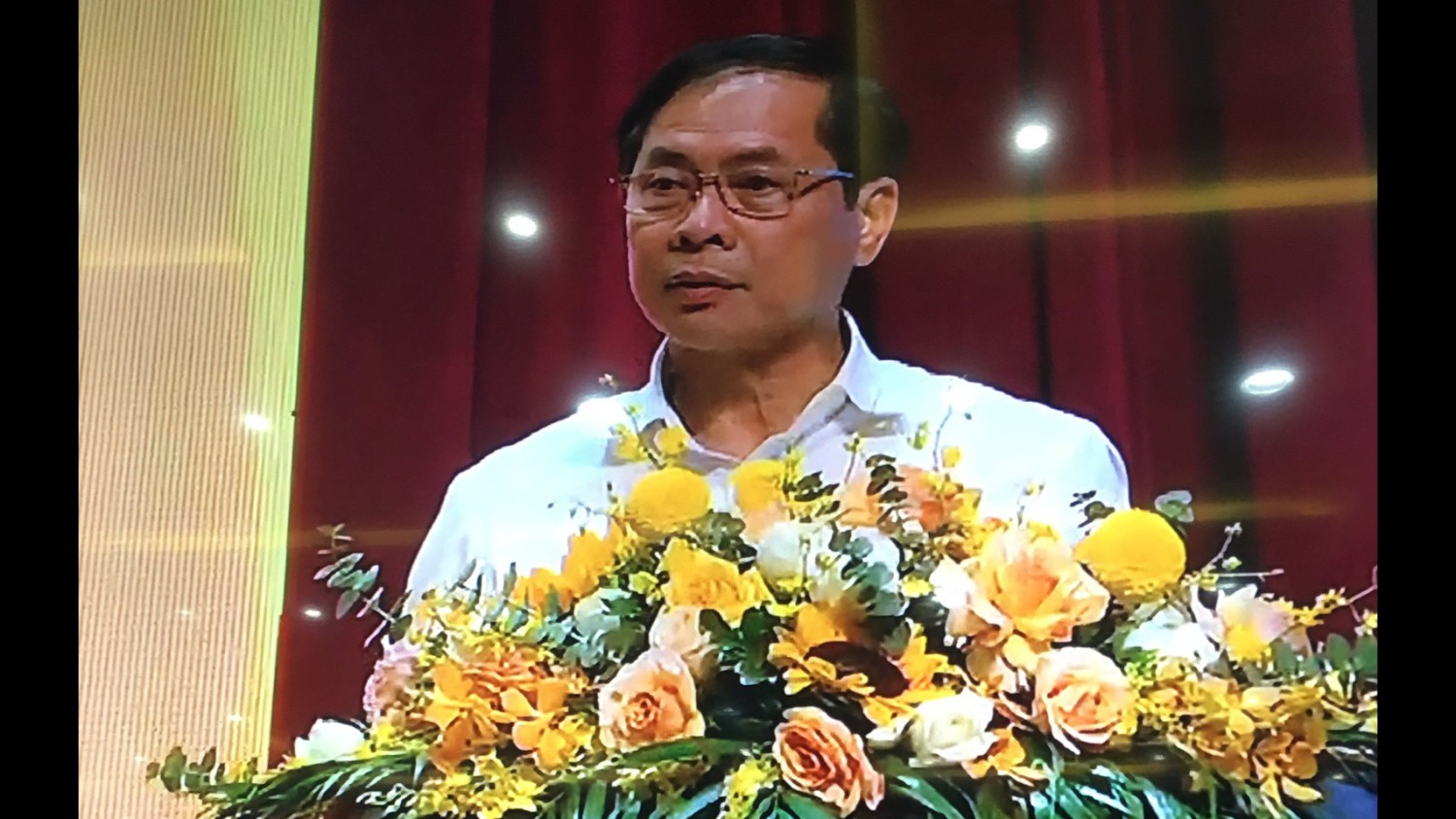 Ông Bùi Thanh Sơn, Ủy viên Trung ương Đảng, Bộ trưởng Bộ Ngoại giao phát biểu kết luân hội nghị